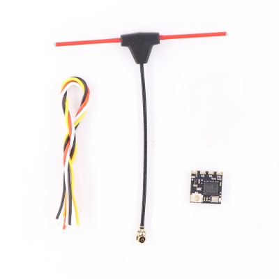 Нано приемник FPV Cyclone ELRS MINI RX SX1280 EXPRESSLRS EP-1,T-образная антенна, 2,4 МГц,500Гц,5В-1